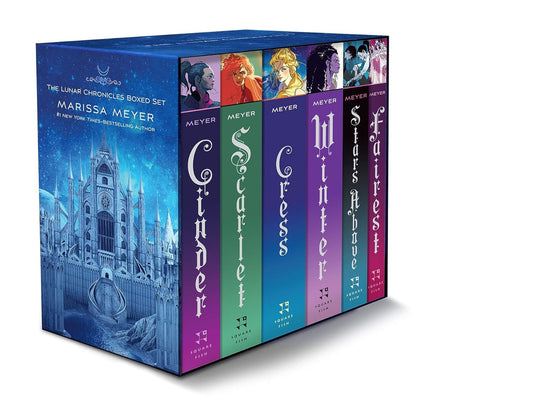 The Lunar Chronicles Boxed Set: Cinder, Scarlet, Cress, Fairest, Stars Above, Wi