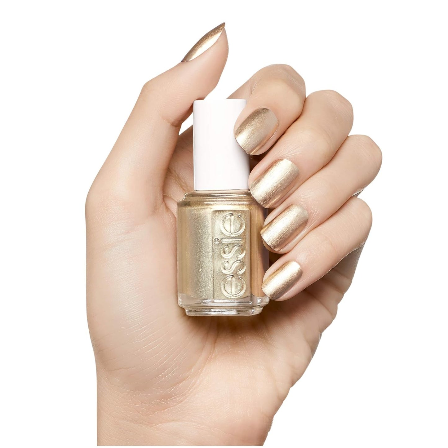 Nail Polish, Glossy Shine Finish, Good as Gold, 0.46 Fl. Oz. (Pack of 2)