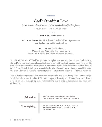 30 Days of Prayer: a Bible Study in Psalms (Proverbs 31 Ministries)