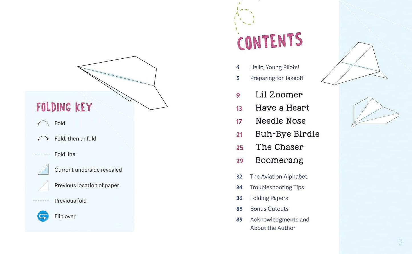 My First Paper Airplane Book: Fun Designs and Easy Tear-Out Pages for Kids!