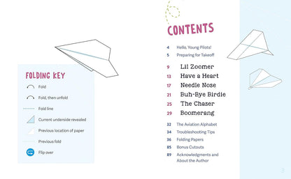 My First Paper Airplane Book: Fun Designs and Easy Tear-Out Pages for Kids!