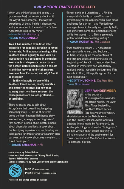 Acceptance: a Novel (10Th Anniversary Edition) (The Southern Reach Series, 3)