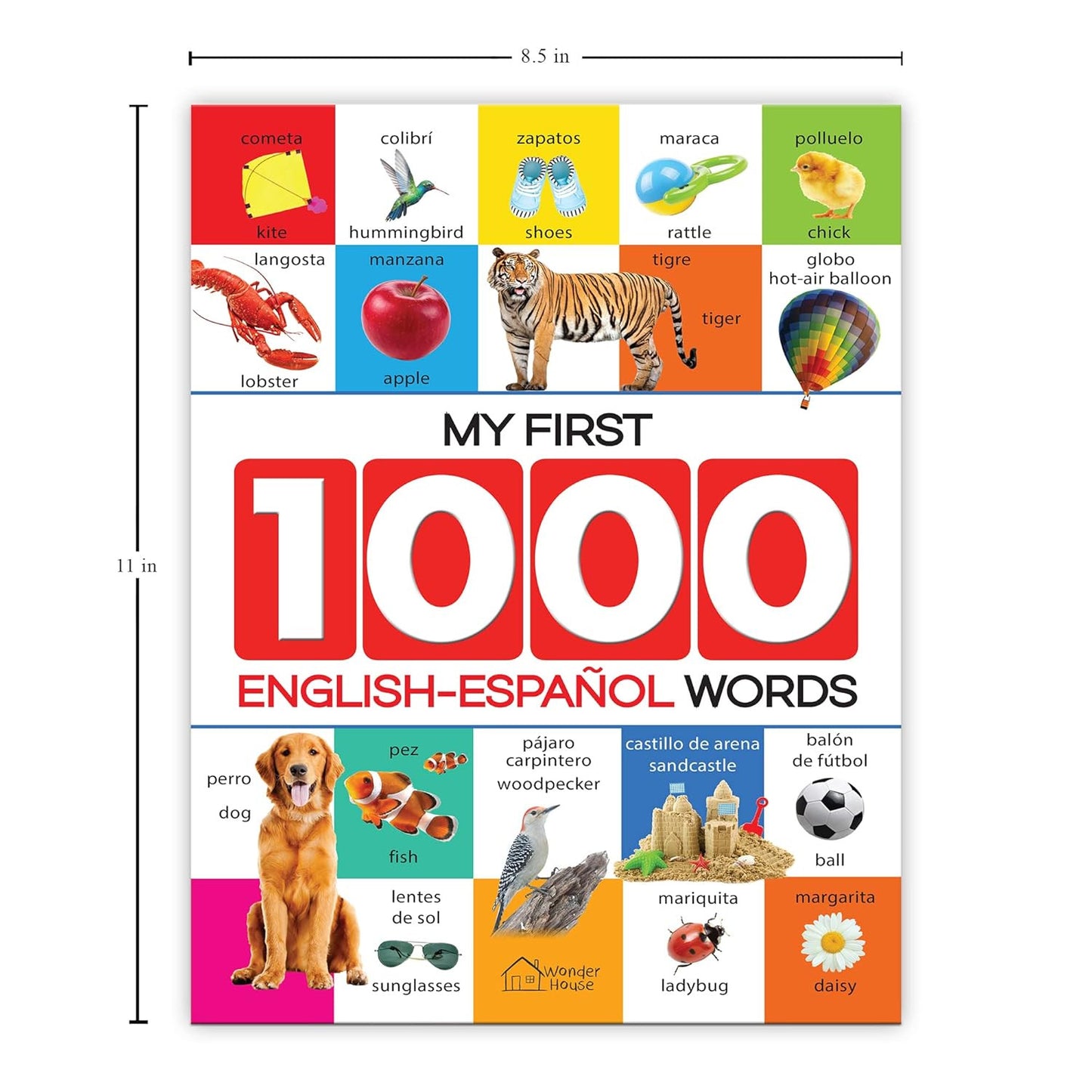 My First 1000 English-Espanol Words for Kids