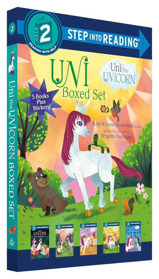 Uni the Unicorn Step into Reading Boxed Set: Uni Brings Spring; Uni'S First Slee