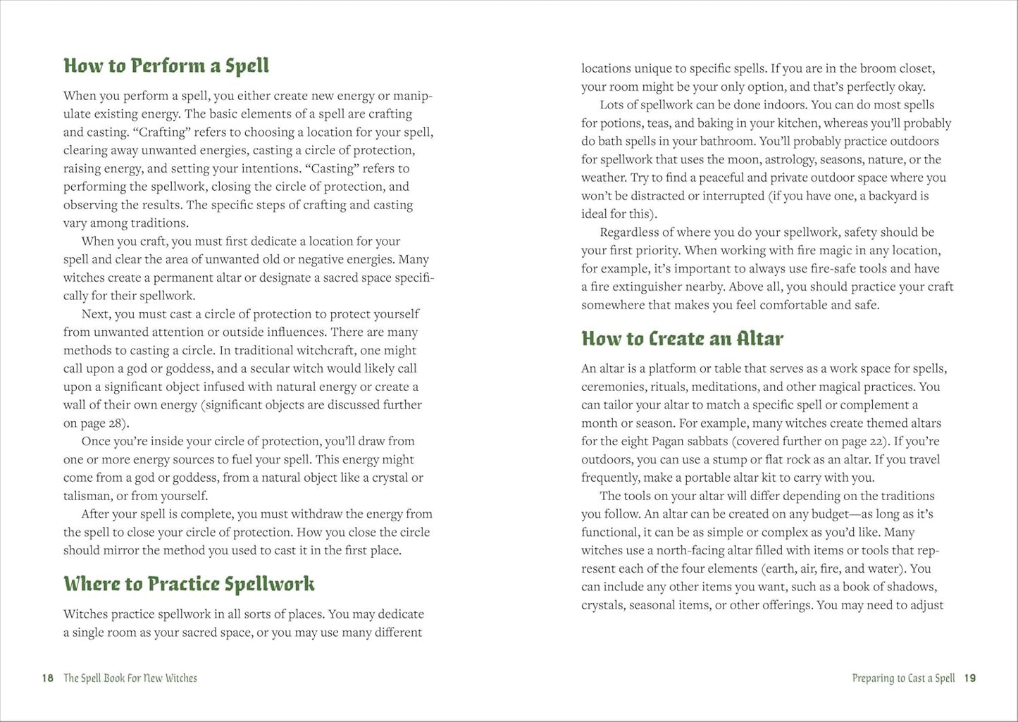 The Spell Book for New Witches: Essential Spells to Change Your Life