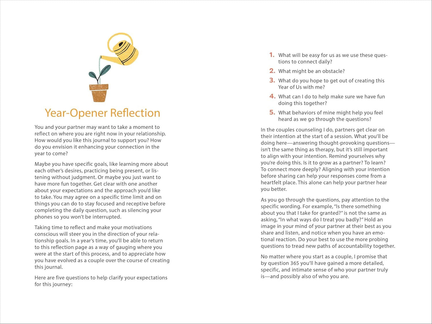 A Year of Us: a Couple'S Journal: One Question a Day to Spark Fun and Meaningful