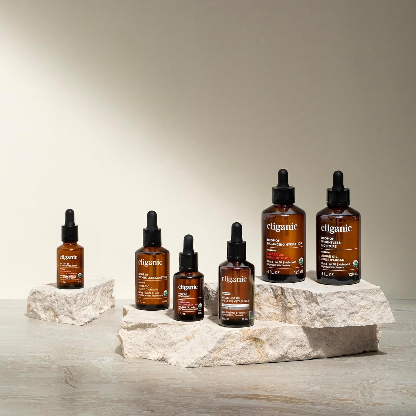 Organic Rosehip Seed Oil for Face, 100% Pure | Natural Cold Pressed Unrefined No