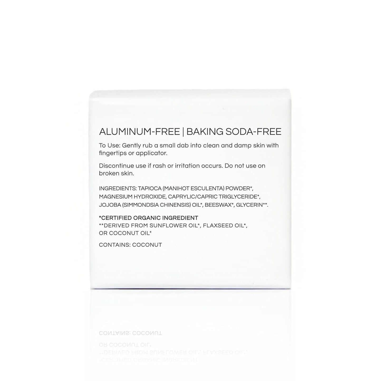 All Natural Deodorant Cream, Aluminum Free Deodorant for Women or Men, 2.4 Ounce