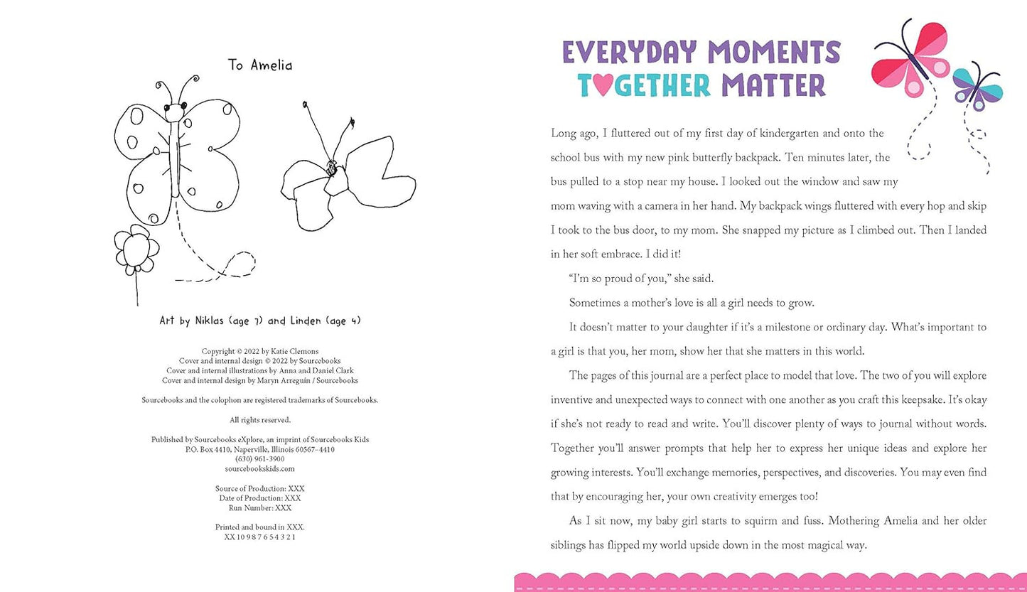 My First Mom and Daughter Journal: an Activity Book for Girls and Moms Together