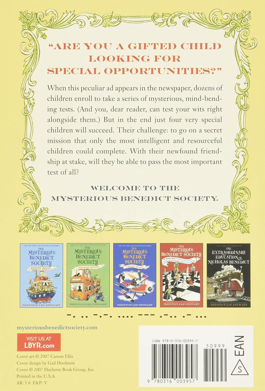 The Mysterious Benedict Society Paperback Boxed Set