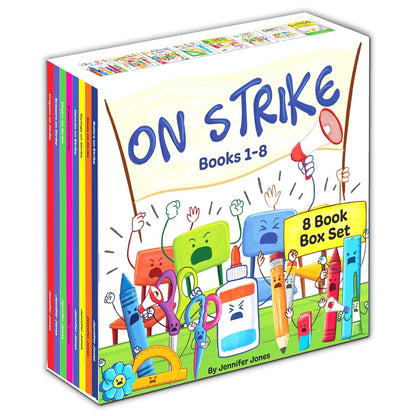 On Strike Box Set, Books 1-8: Pencils on Strike, Swings on Strike, Chairs on Str
