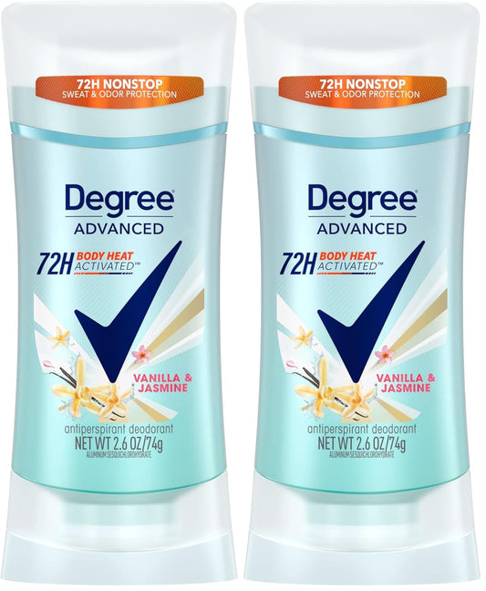 Advanced Protection Antiperspirant Deodorant Vanilla & Jasmine for 72-Hour Sweat