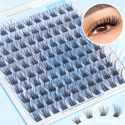Natural Eyelash Clusters Wispy Lashes Clusters C Curvature 110 Pcs Cluster Eyela