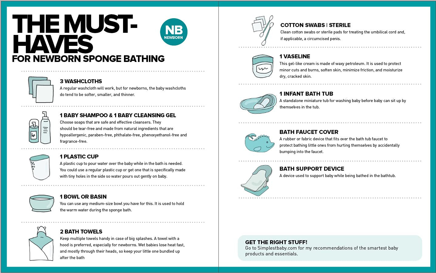 The Simplest Baby Book in the World: the Illustrated, Grab-And-Do Guide for a He