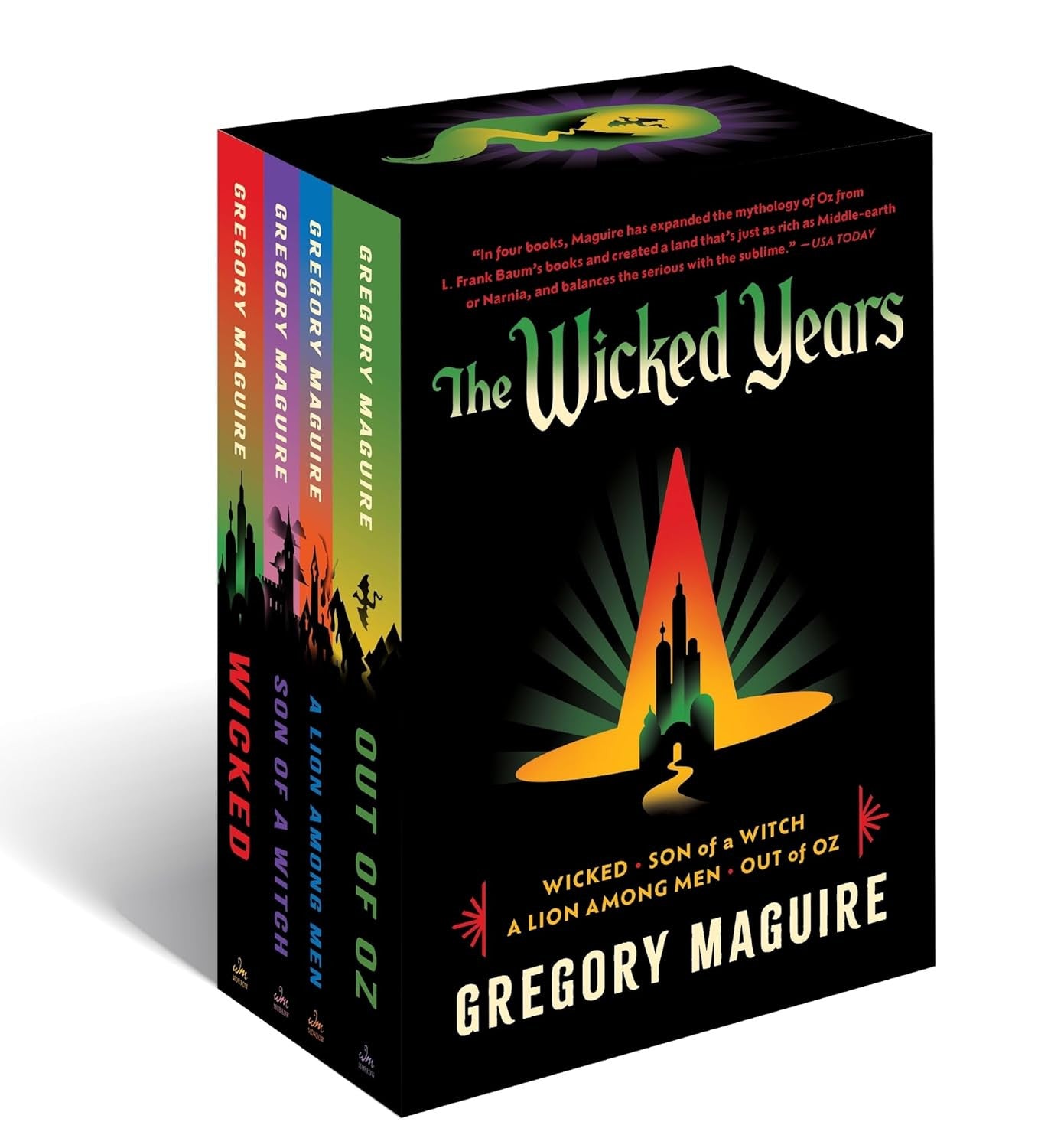 The Wicked Series Box Set: Wicked / Son of a Witch / Out of Oz / a Lion among Me