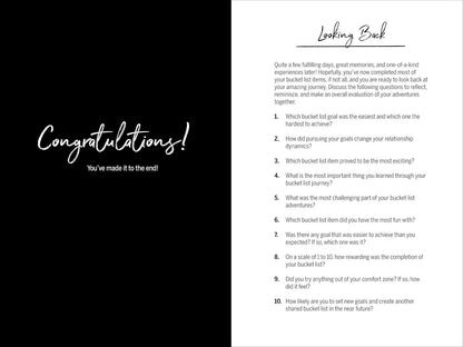 Our Bucket List: a Journal for Couples: Create Your Dream Life Together and Reco