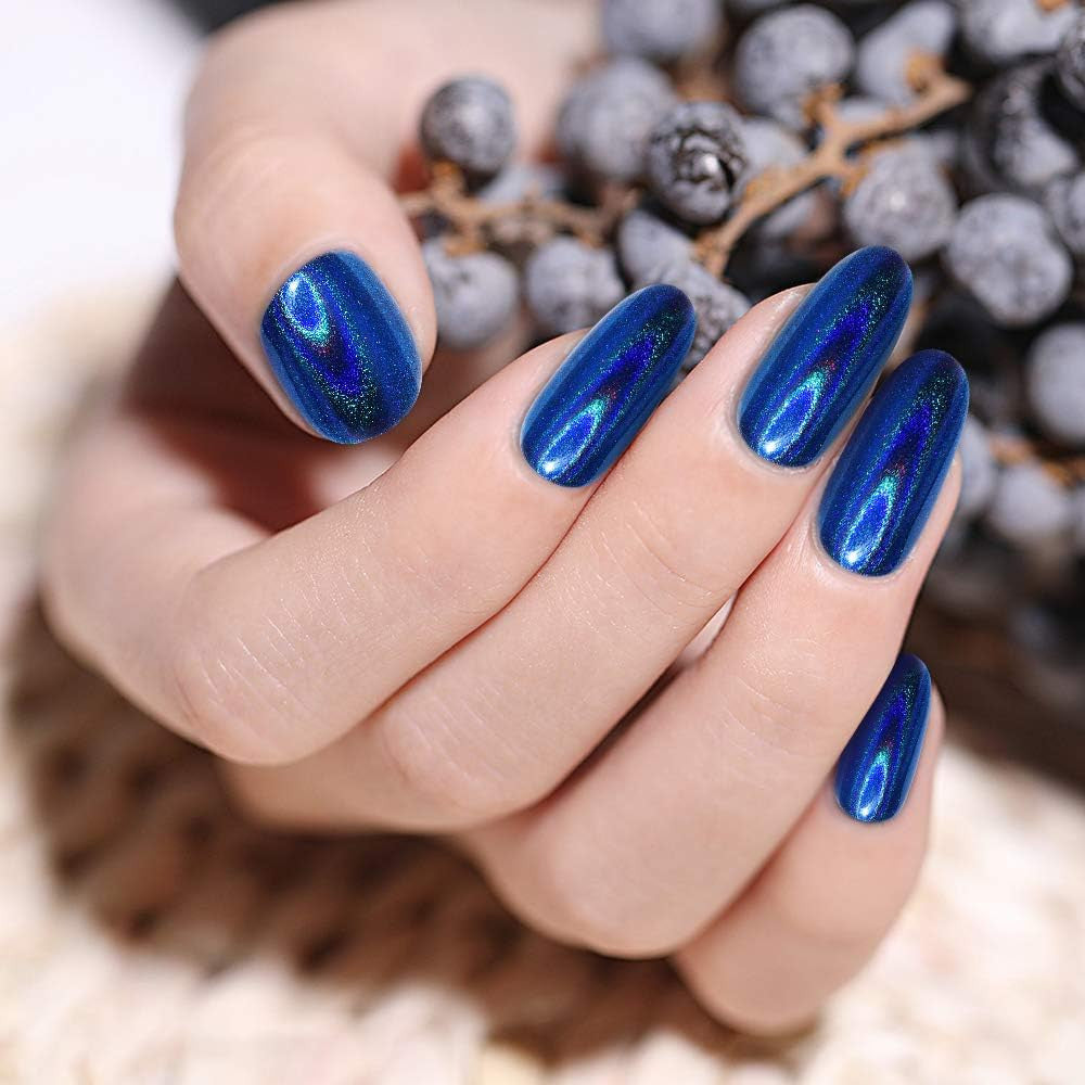 36 Jars Chrome Nail Powder Nail Art Fimo Decoration Metallic Mirror Effect Holog