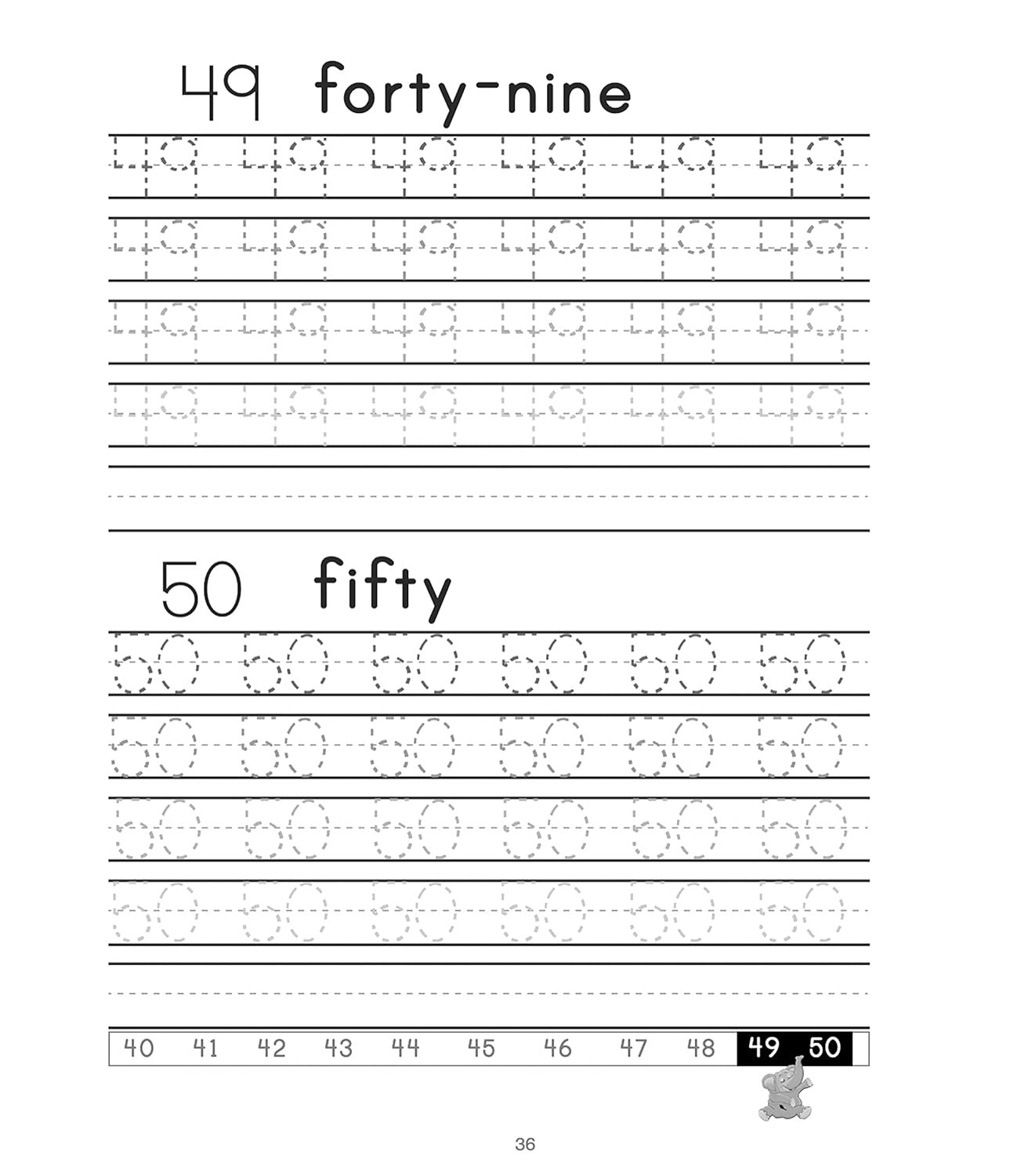 Number Tracing Book for Preschoolers: Preschool Numbers Tracing Math Practice Wo