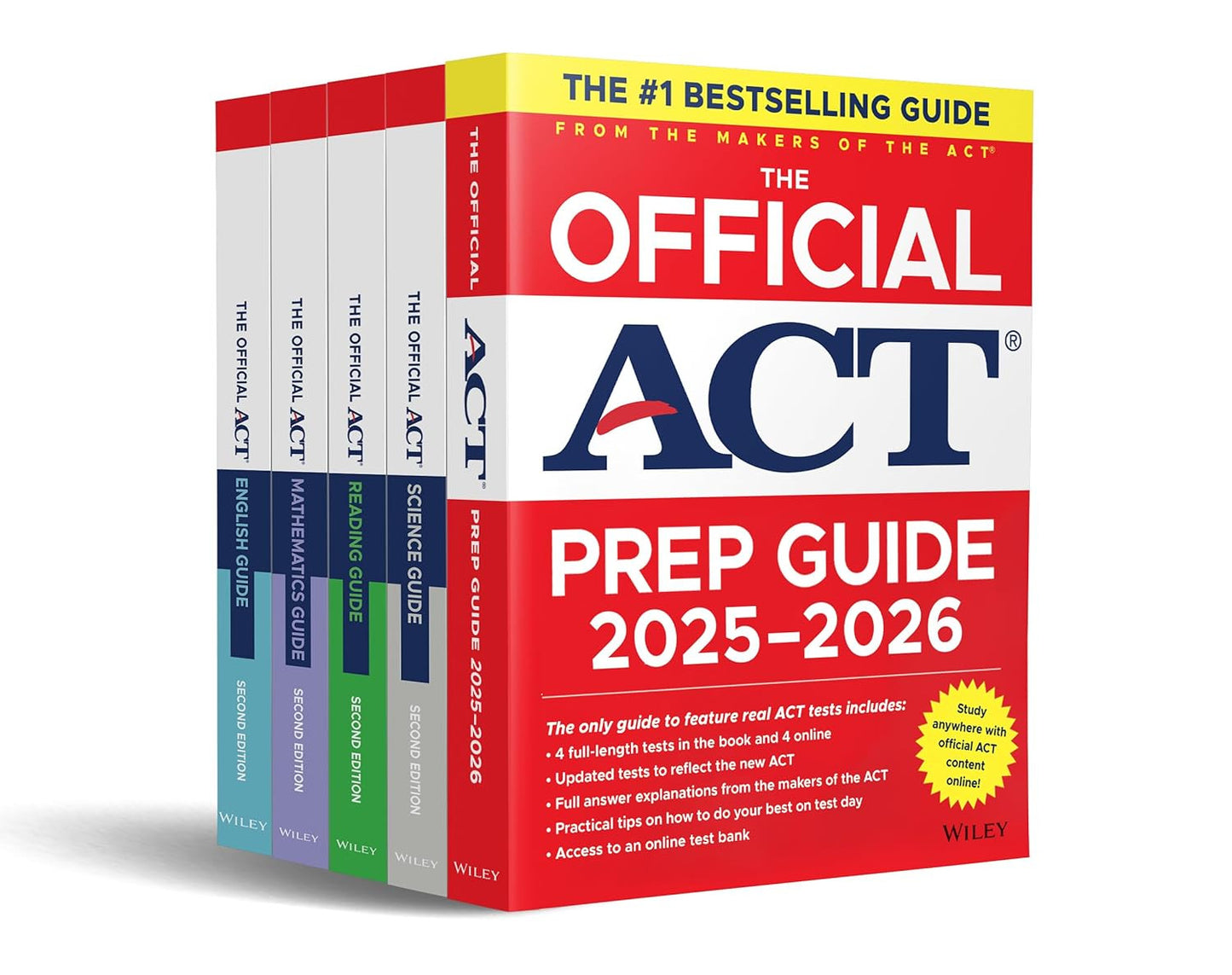 The Official ACT Prep & Subject Guides 2025-2026 Complete Set (Official Act Prep