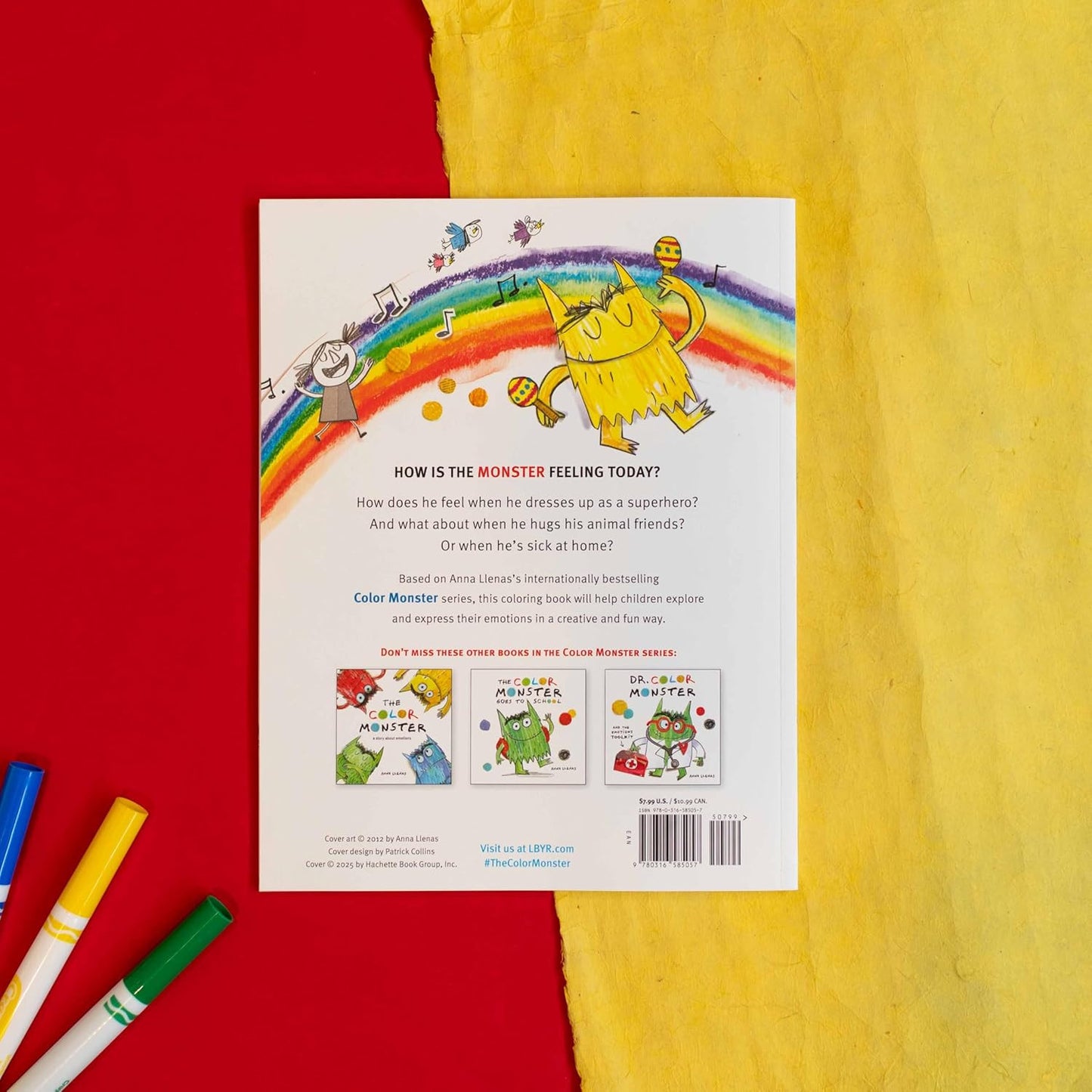 The Color Monster: a Coloring Book about Emotions