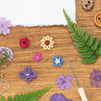 100 Micro Crochet Motifs: Patterns and Charts for Tiny Crochet Creations