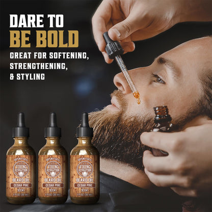Men'S Beard Oil - Natural Argan and Jojoba Blend, Softens and Strengthens Facial
