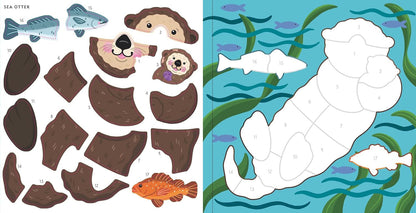 My First Color-By-Sticker - Furry Friends