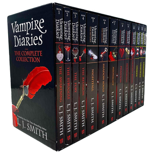 Vampire Diaries the Complete Collection Books 1 - 13 Box Set by L. J. Smith