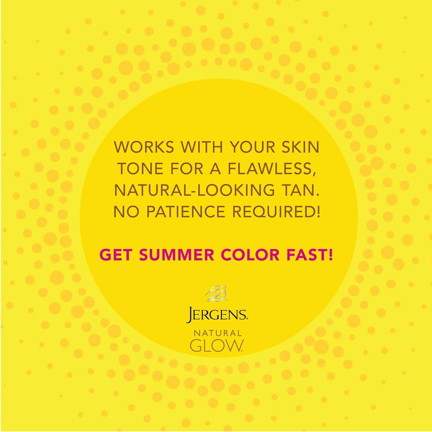 Natural Glow Instant Sun Body Mousse, Self Tanner for Deep Bronze Tan, Sunless T