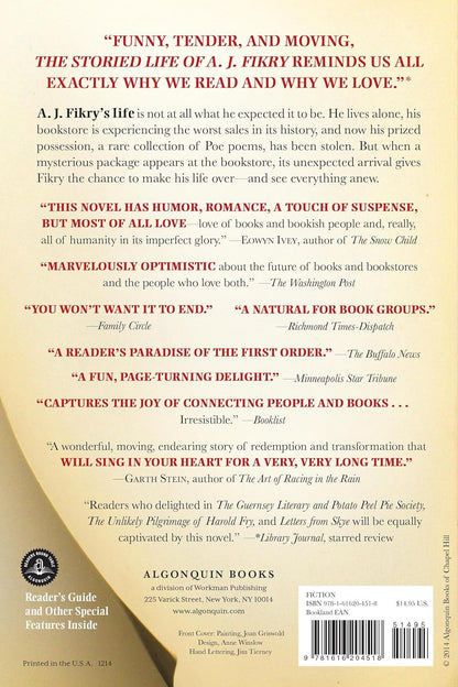 The Storied Life of A. J. Fikry: a Novel