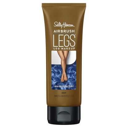 Airbrush Legs®, Leg Makeup, Deep, Easy Application, Flawless Looking Legs, Water