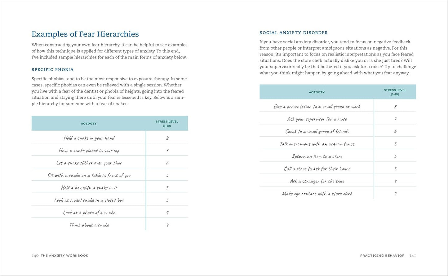 The Anxiety Workbook: a 7-Week Plan to Overcome Anxiety, Stop Worrying, and End