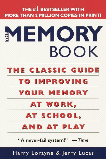 The Memory Book: the Classic Guide to Improving Your Memory at Work, at School,