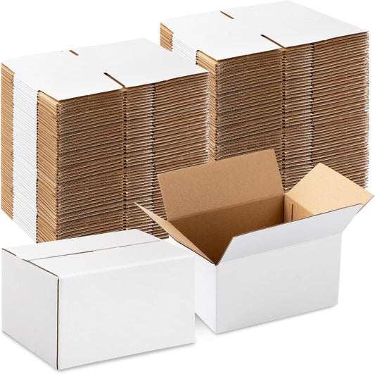 72 Pcs Shipping Boxes Corrugated Cardboard Small Shipping Boxes for Packaging Ma