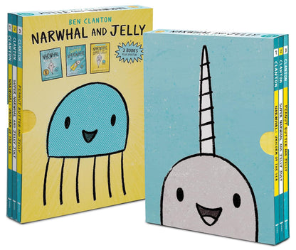Narwhal and Jelly Box Set (Paperback Books 1, 2, 3, and Poster) (A Narwhal and J