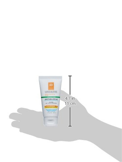 Anthelios Clear Skin Sunscreen Dry Touch SPF 60, Oil Free Sunscreen for Face, Oi
