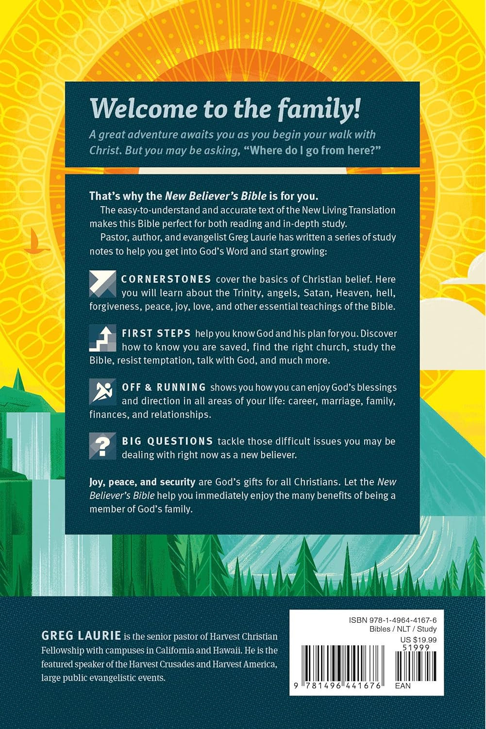 New Believer'S Bible NLT (Softcover): First Steps for New Christians