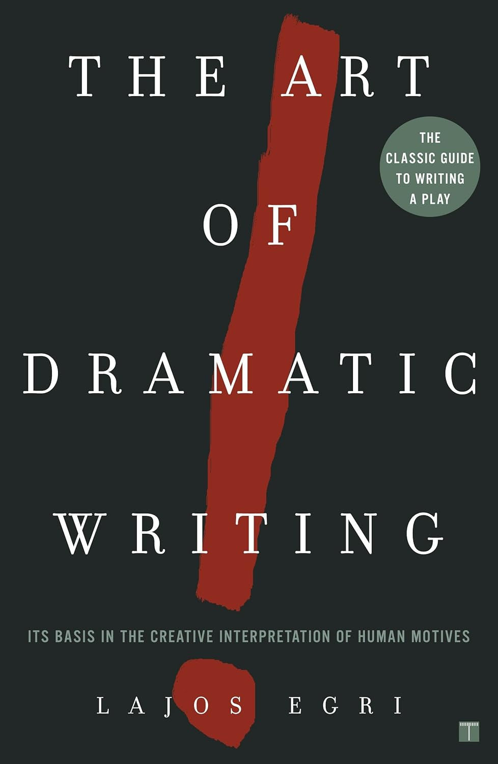 The Art of Dramatic Writing: Its Basis in the Creative Interpretation of Human M