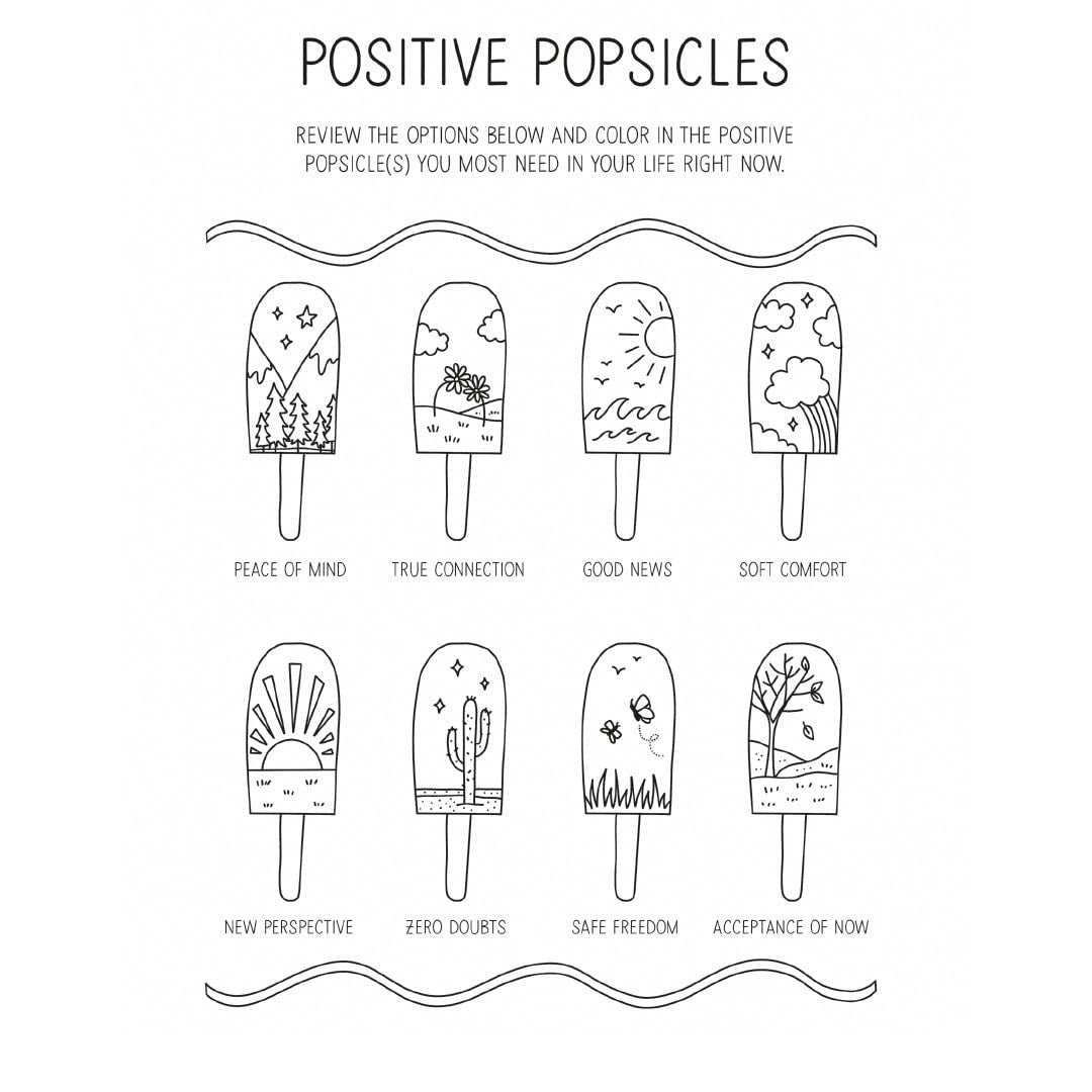 Out of Your Mind: a Journal and Coloring Book to Distract Your Anxious Mind (Anx