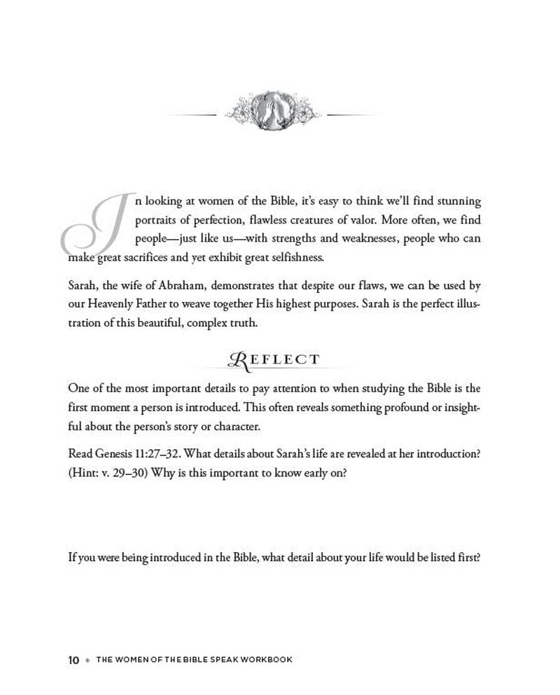 The Women of the Bible Speak Workbook: the Wisdom of 16 Women and Their Lessons