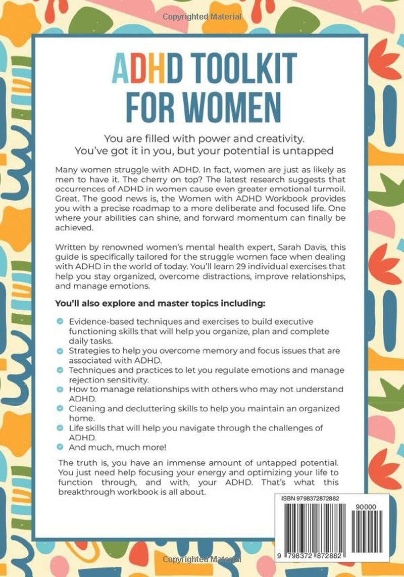 ADHD Toolkit for Women: (2 Books in 1) Workbook & Guide to Overcome ADHD Challen