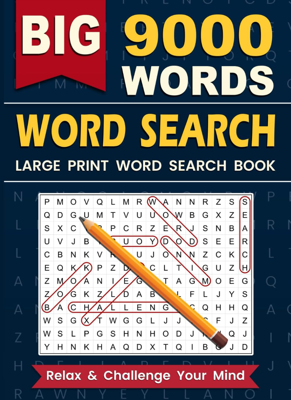 The Big Word Search Puzzle Book for Adults: 225 Large Print Puzzles for Fun and