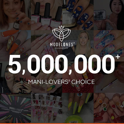 Nude Gel Nail Polish Set 6 Colors, Nuetral Skin Tones Beige Taupe Ivory White Gr