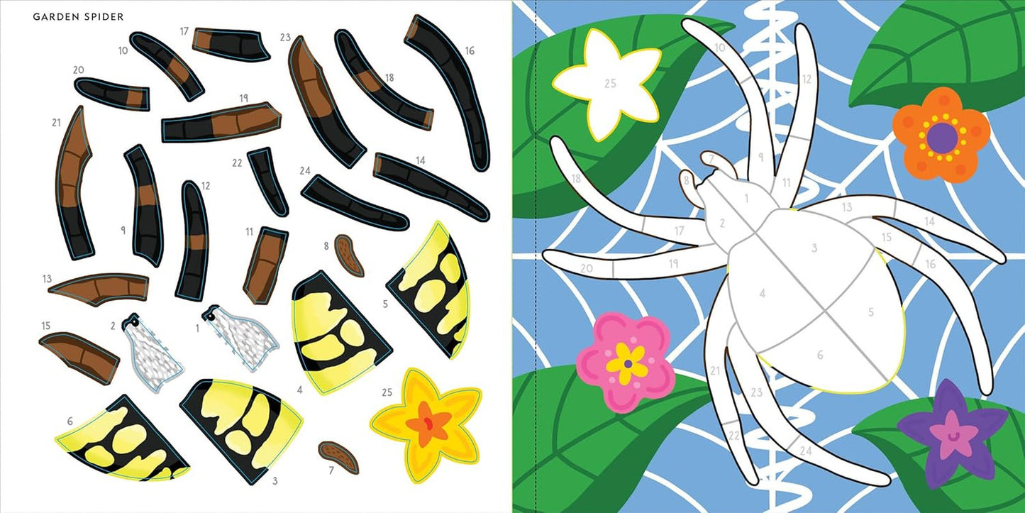My First Color-By-Sticker Book - Butterflies & Bugs