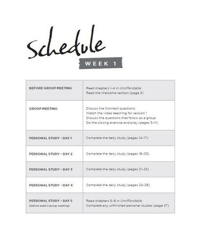 Unoffendable Bible Study Guide plus Streaming Video: How Just One Change Can Mak