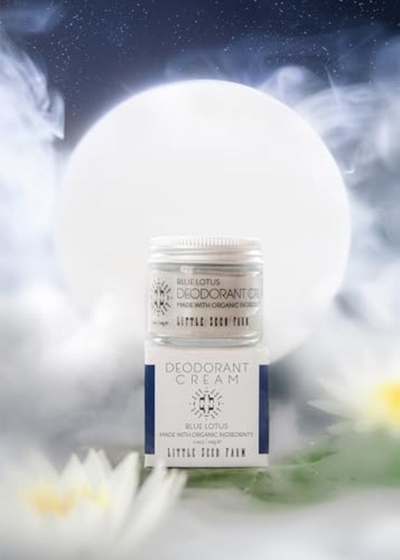 All Natural Deodorant Cream, Aluminum Free Deodorant for Women or Men - Blue Lot