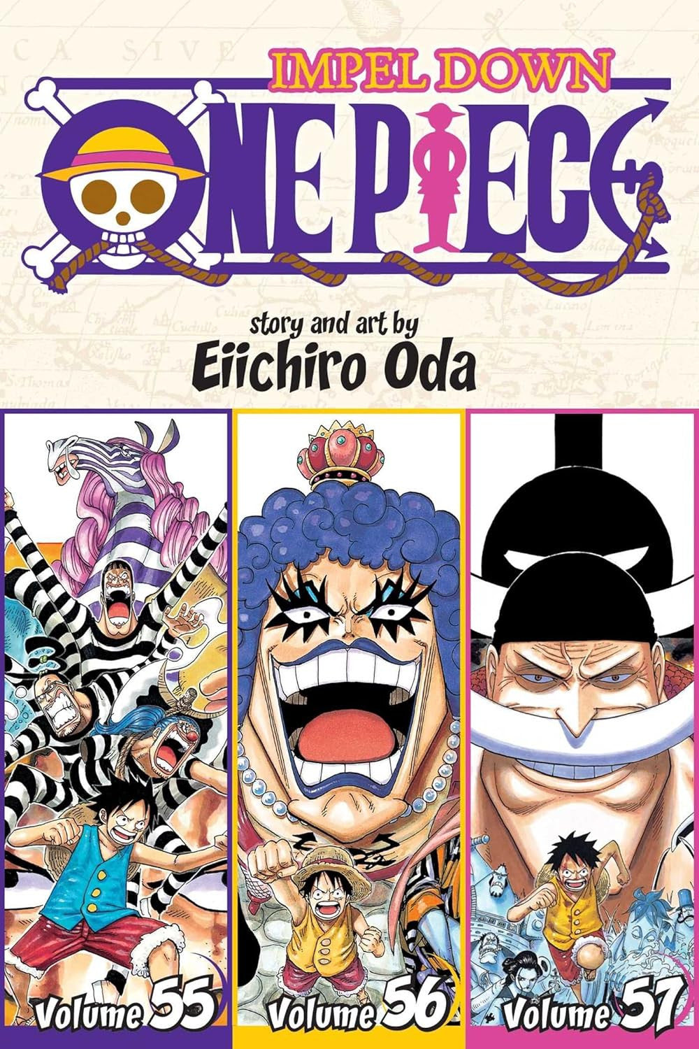 One Piece (Omnibus Edition), Vol. 19: Includes Vols. 55, 56 & 57 (19)
