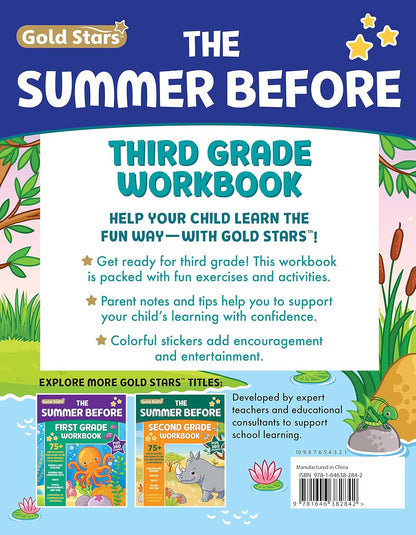 The Summer before Third Grade Workbook School Bridging Second to Third Grade Age