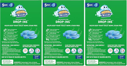Toilet Bowl Tablets, Continuous Clean Toilet Drop in Discs, Each Tablet Provides