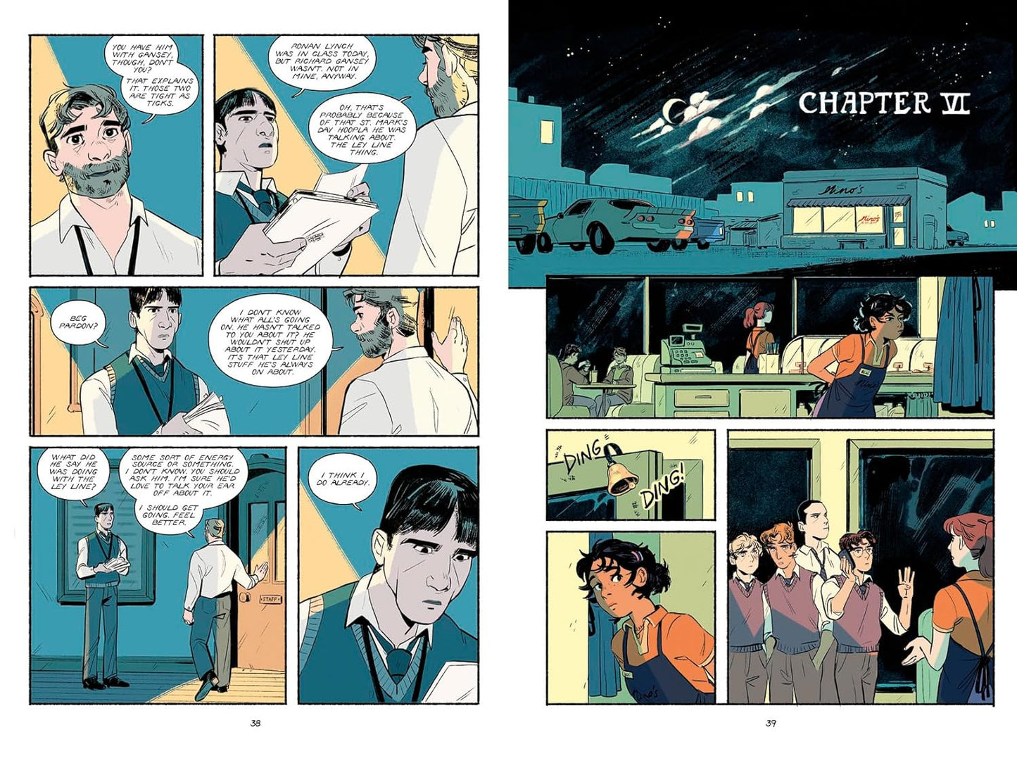 The Raven Boys: the Graphic Novel (The Raven Cycle: the Graphic Novels)